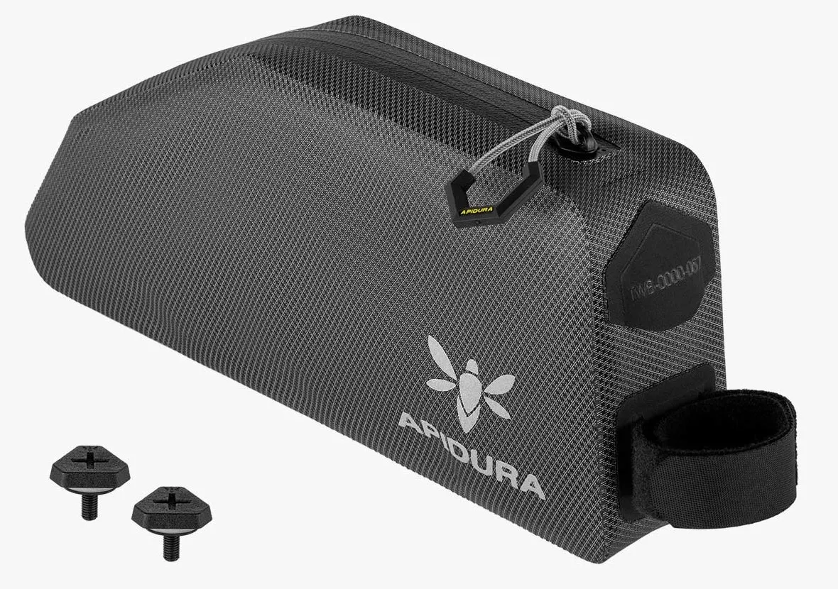 Apidura Expedition Bolt Top Tube Pack 1L, Grey