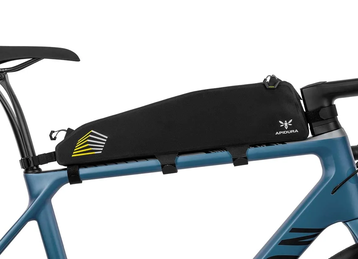 Apidura Racing Long Top Tube Pack, Black Apidura Racing Long Top Tube Pack, Black