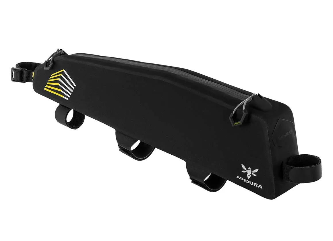 Apidura Racing Long Top Tube Pack, Black Apidura Racing Long Top Tube Pack, Black