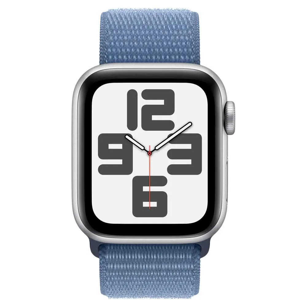 Apple Se Gps 40 Mm Sport Loop Watch, Silver