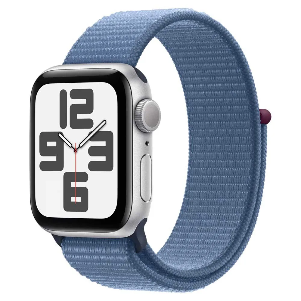 Apple Se Gps 40 Mm Sport Loop Watch, Silver