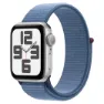 Apple Se Gps 40 Mm Sport Loop Watch, Silver