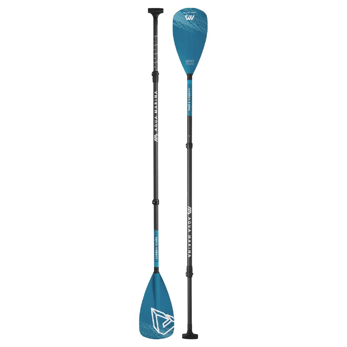 Aqua Marina Carbon Guide SUP Paddle, Blue+Black, One Size Aqua Marina Carbon Guide SUP Paddle, Blue+Black, One Size