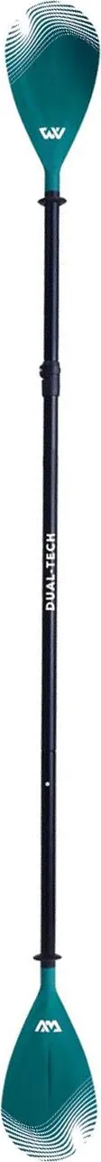 Aqua Marina Dual-Tech 2-in-1 Adjustable Aluminum SUP & Kayak Paddle, Jade Green, One Size Aqua Marina Dual-Tech 2-in-1 Adjustable Aluminum SUP & Kayak Paddle, Jade Green, One Size