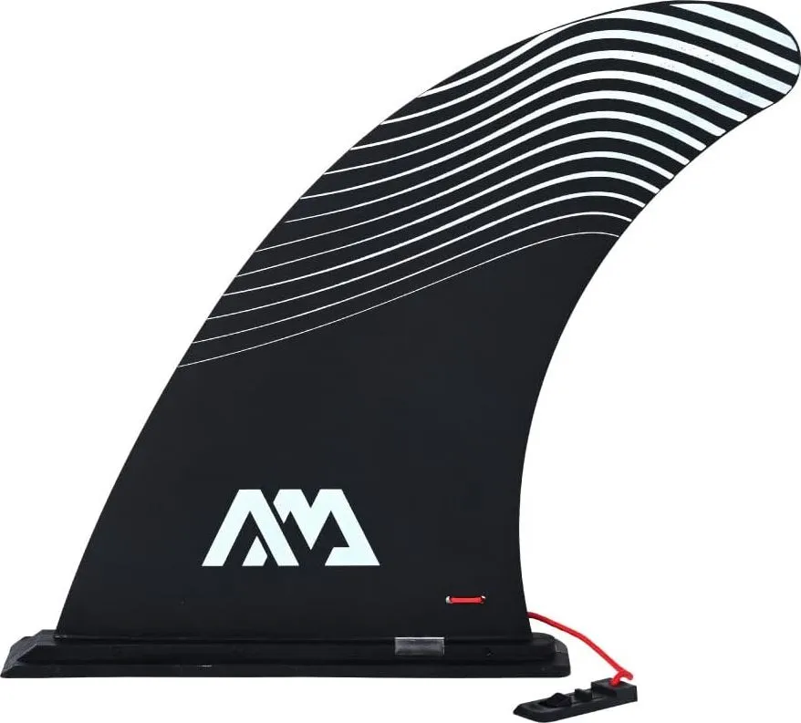Aqua Marina Slide-In Center Fin, Black, One Size Aqua Marina Slide-In Center Fin, Black, One Size