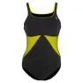 Aqua Sphere Elkie Baddräkt female, Black / bright yellow