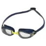 Aqua Sphere Fastlane Lenses Clear Simglasögon unisex, Navy blue / bright yellow, One Size