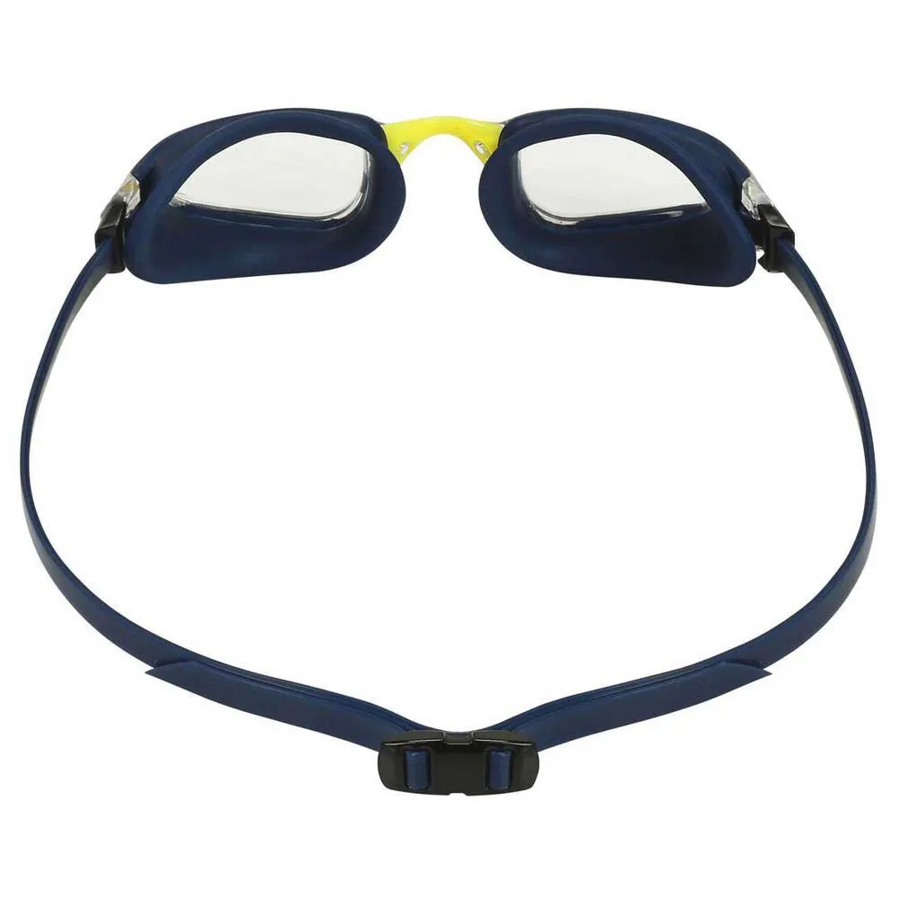 Aqua Sphere Fastlane Lenses Clear Simglasögon unisex, Navy blue / bright yellow, One Size