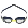 Aqua Sphere Fastlane Lenses Clear Simglasögon unisex, Navy blue / bright yellow, One Size