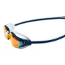 Aqua Sphere Fastlane Swimming Goggles, Navy blue / red / red titanium mirrored, One Size