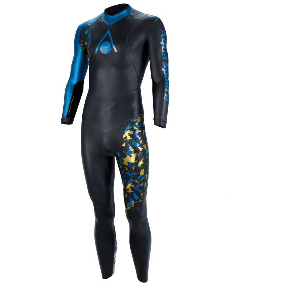 Aqua Sphere Phantom V3 Våtdräkt I Neopren unisex, Black / gold, XL Aqua Sphere Phantom V3 Våtdräkt I Neopren unisex, Black / gold, XL