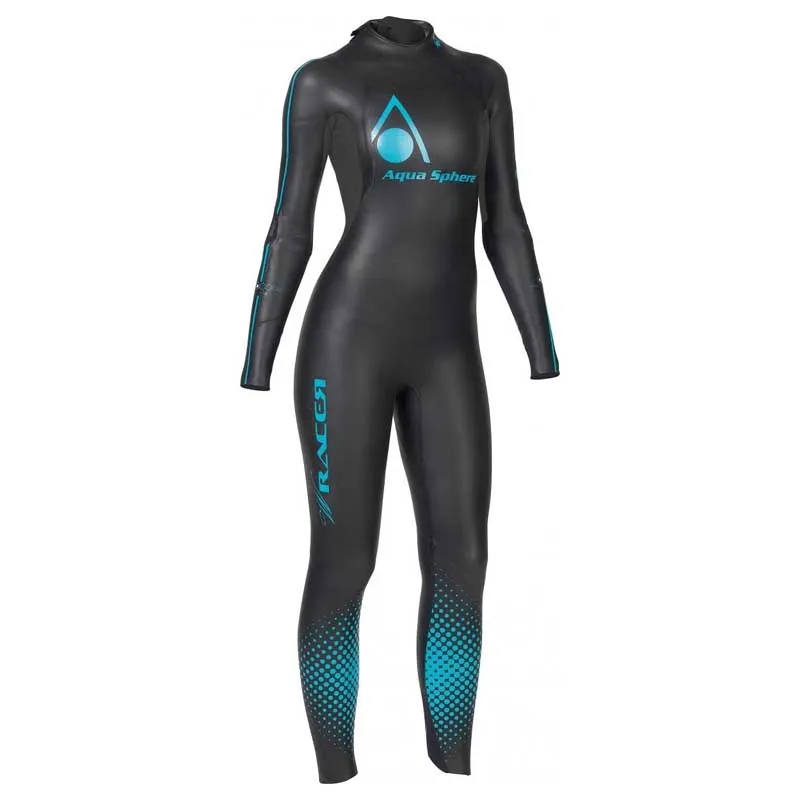 Aqua Sphere Racer Våtdräkt För Kvinnor unisex, Black / blue, L Aqua Sphere Racer Våtdräkt För Kvinnor unisex, Black / blue, L