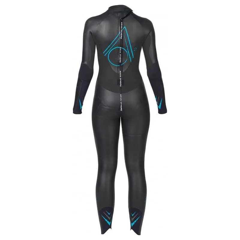 Aqua Sphere Racer Våtdräkt För Kvinnor unisex, Black / blue, L Aqua Sphere Racer Våtdräkt För Kvinnor unisex, Black / blue, L