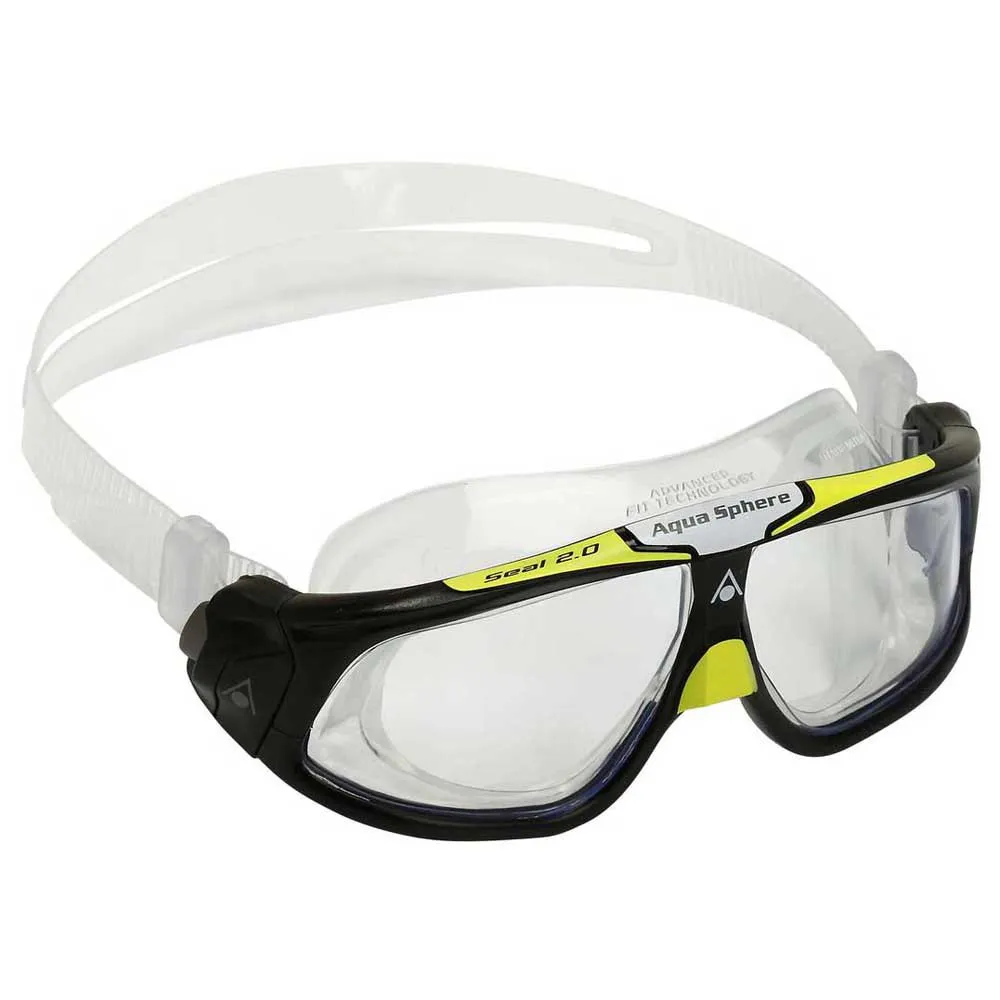 Aqua Sphere Seal 2.0 Simglasögon unisex, Black / grey / clear, One Size