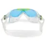 Aqua Sphere Vista Junior Simmask unisex, Clear / bright green / blue, One Size