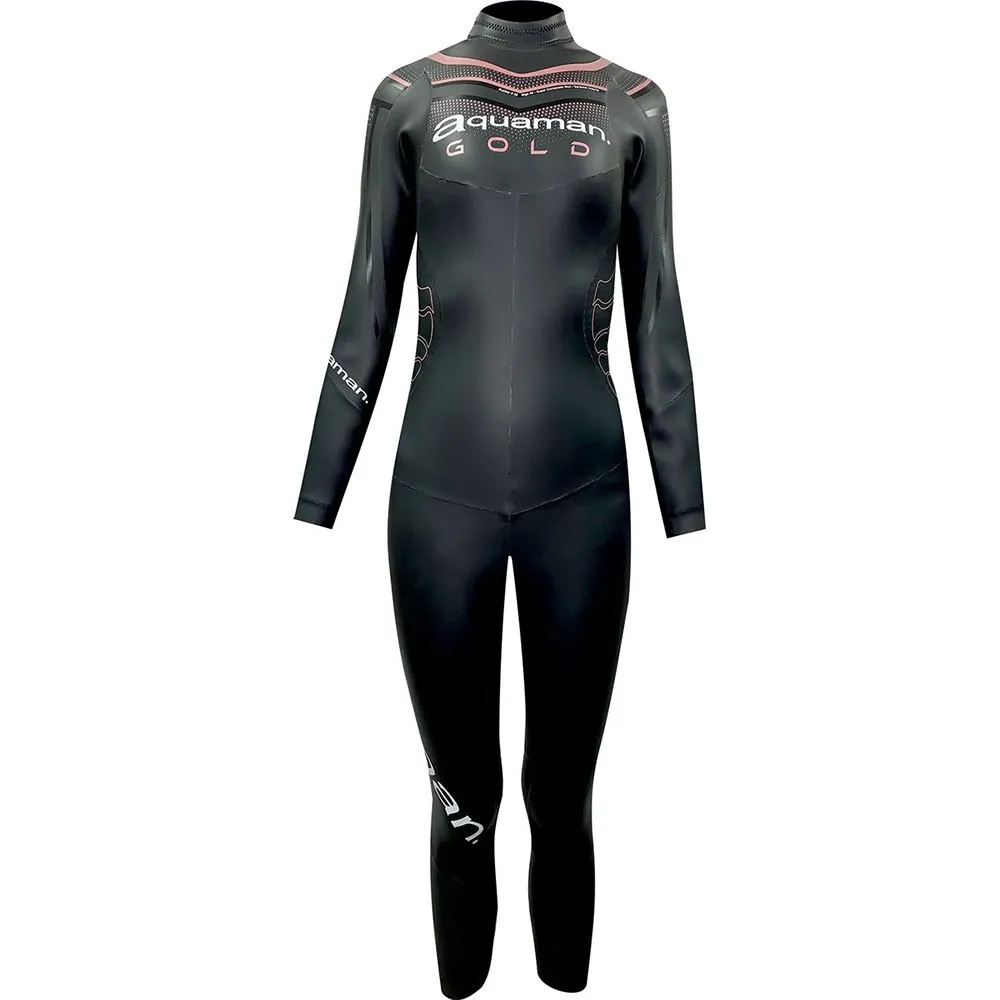 Aquaman Cell Gold Våtdräkt För Kvinnor unisex Aquaman Cell Gold Våtdräkt För Kvinnor unisex