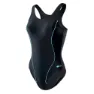 Aquawave Abra Baddräkt female, Black / aqua splash