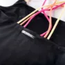 Aquawave Harma Junior Baddräkt female, Black / fandango pink, 158cm