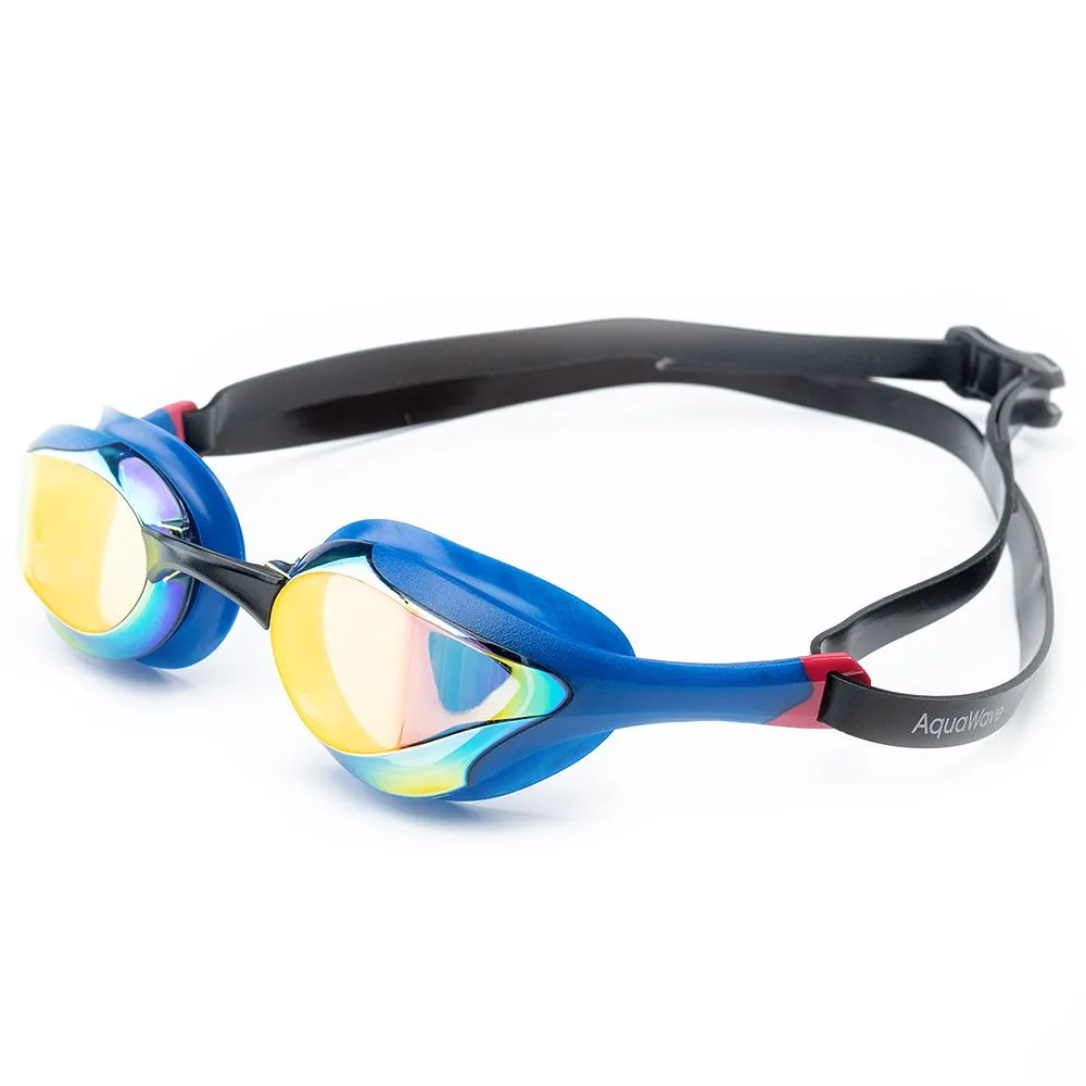 Aquawave Racer Rc Simglasögon unisex, Blue / black / revo, One Size