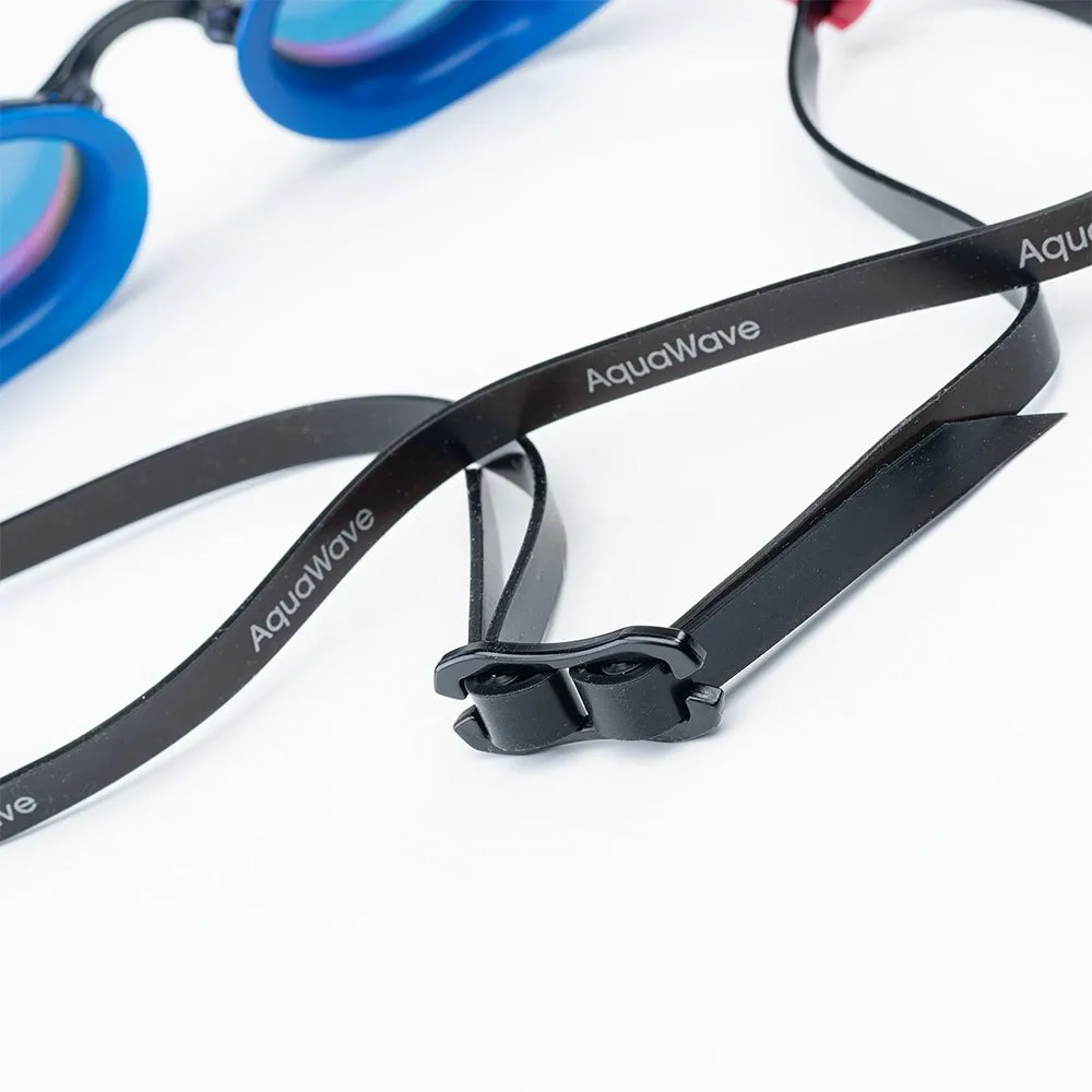 Aquawave Racer Rc Simglasögon unisex, Blue / black / revo, One Size