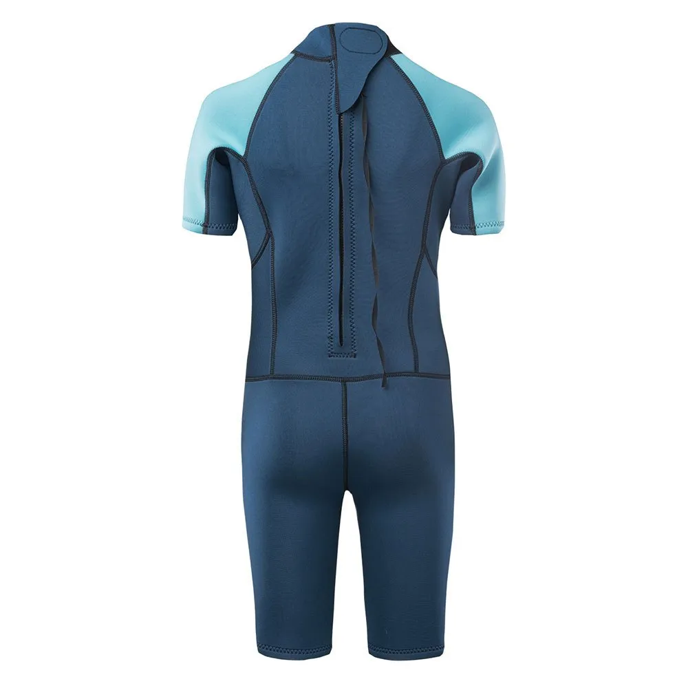 Aquawave Surfo Junior Våtdräkt I Neopren unisex, Gibraltar sea / peacock blue, 164cm
