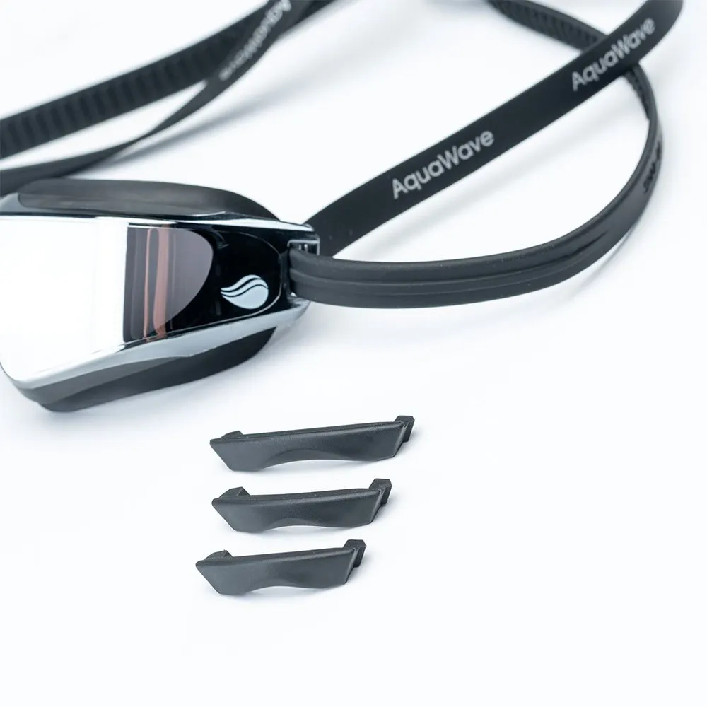 Aquawave Vectro Mc Champ Simglasögon Med Spegelglas unisex, Black / silver mirror, One Size
