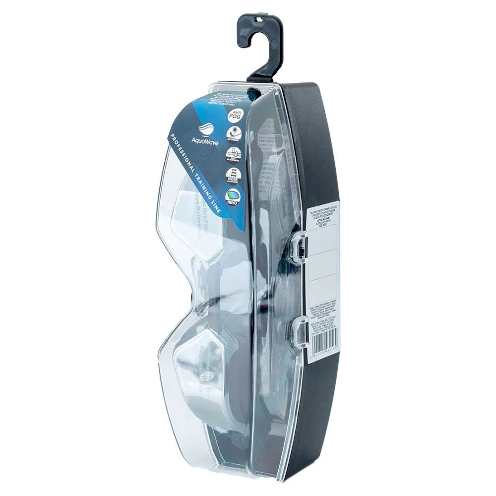 Aquawave Vectro Mc Champ Simglasögon Med Spegelglas unisex, Black / silver mirror, One Size
