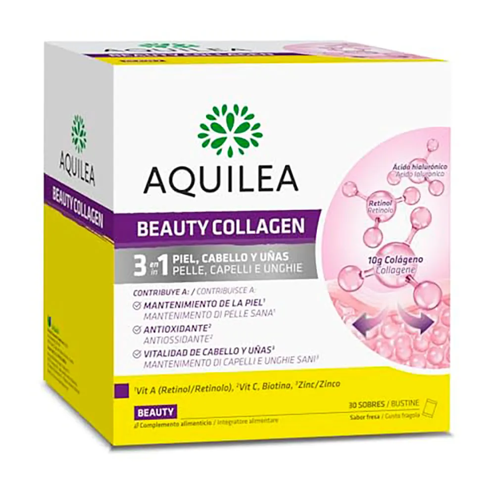 Aquilea Beauty Kollagenmonodos 30 Enheter, White, One Size