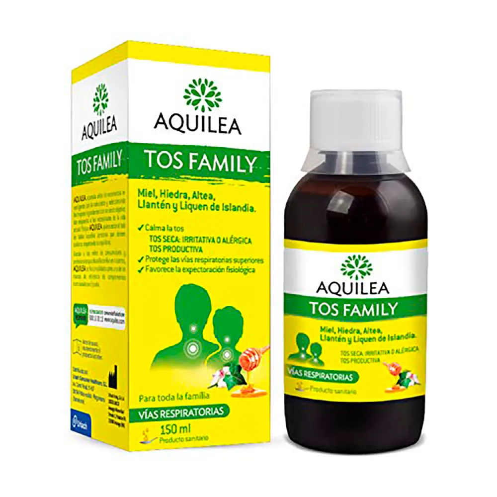 Aquilea Familjens Hostsirap 150ml, White, One Size
