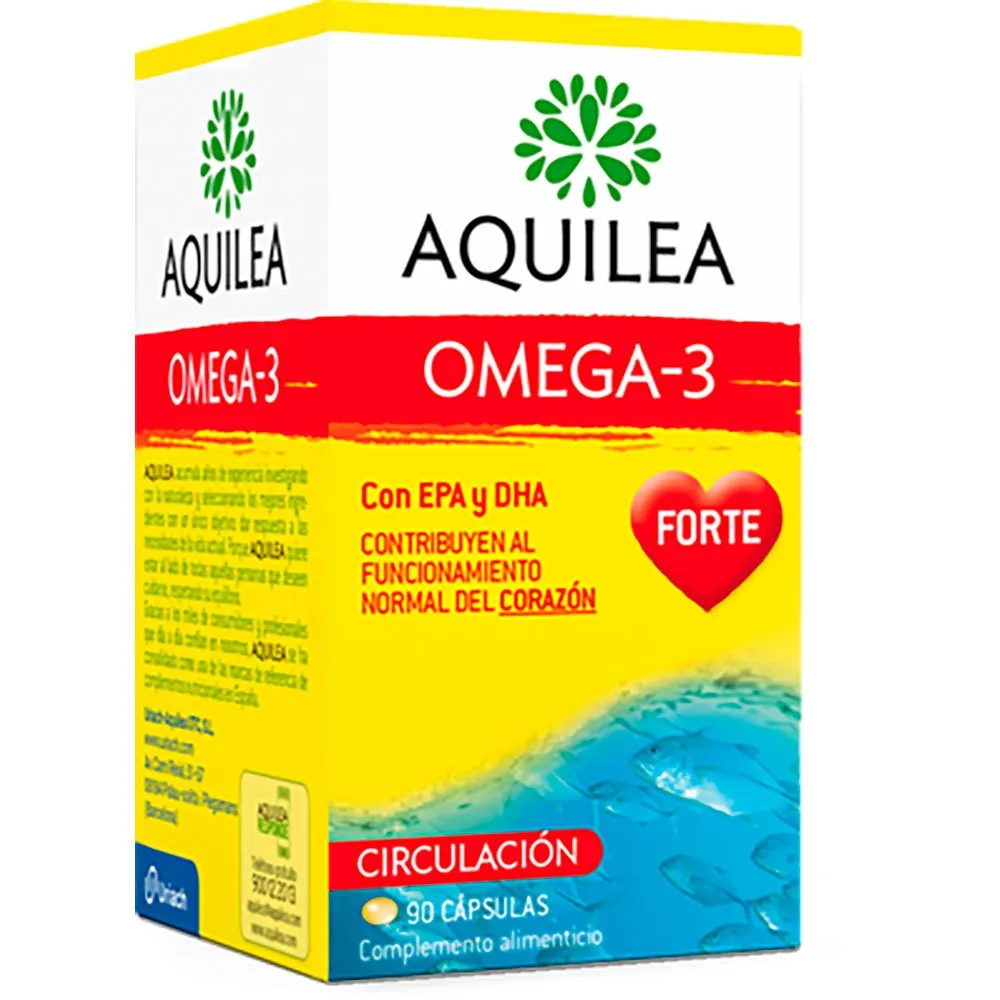 Aquilea Omega 3 Forte Kapslar 90 Enheter, One size