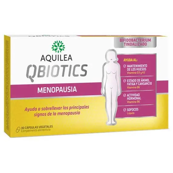 Aquilea Qbiotics Menopause Kapslar 30 Enheter, White, One Size