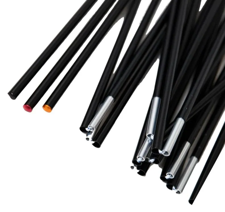 Arctic Tern Spare Pole Set Family Camp 6p, Black, One Size