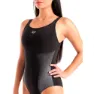 arena Carla U Back Baddräkt female, Black / ice multi