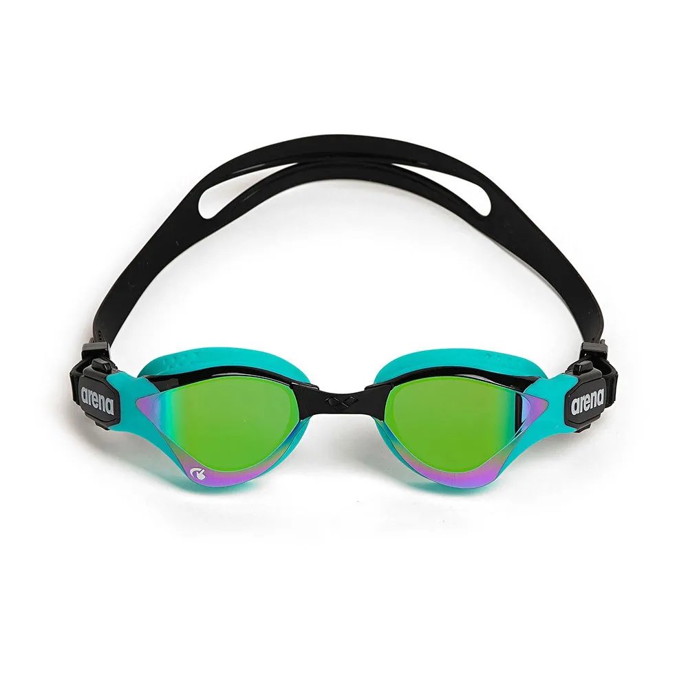 arena Cobra Tri Swipe Simglasögon Med Spegelglas unisex, Emerald, One Size