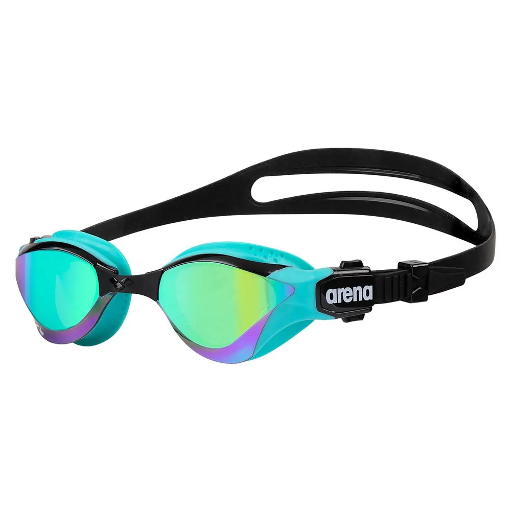 arena Cobra Tri Swipe Simglasögon Med Spegelglas unisex, Emerald, One Size