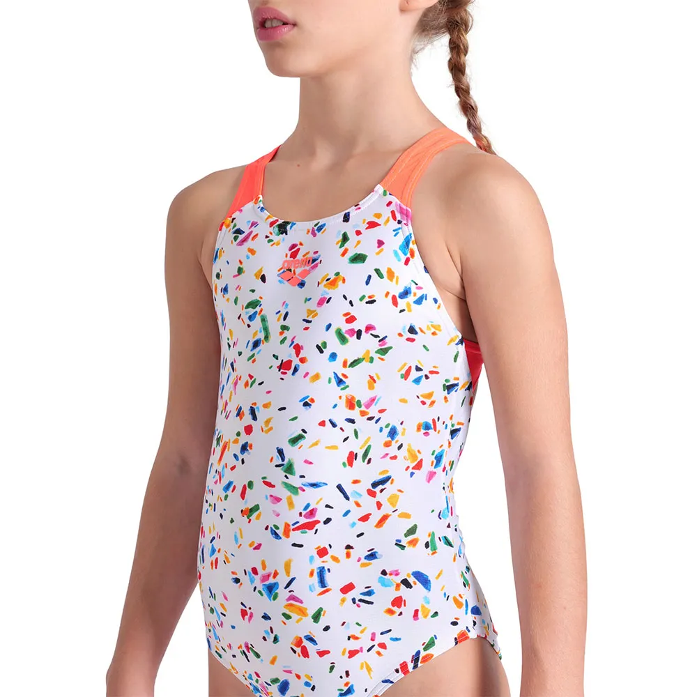 arena Confetti Swim Pro Back Baddräkt female arena Confetti Swim Pro Back Baddräkt female