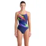 arena Diagonals Swim Pro Back Baddräkt female