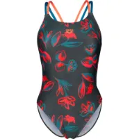 arena Floral Lace Plus Back Baddräkt female