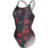 arena Floral Lace Plus Back Baddräkt female, 696