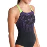 arena Foggy Dots Swim Pro Back Baddräkt female, Black / artic