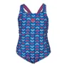 arena Friends Swim Pro Ao Baddräkt female, Fluo red / multi, 12-24MON