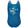arena Game Swim Pro Back Baddräkt female, Blue china, 8-9Y