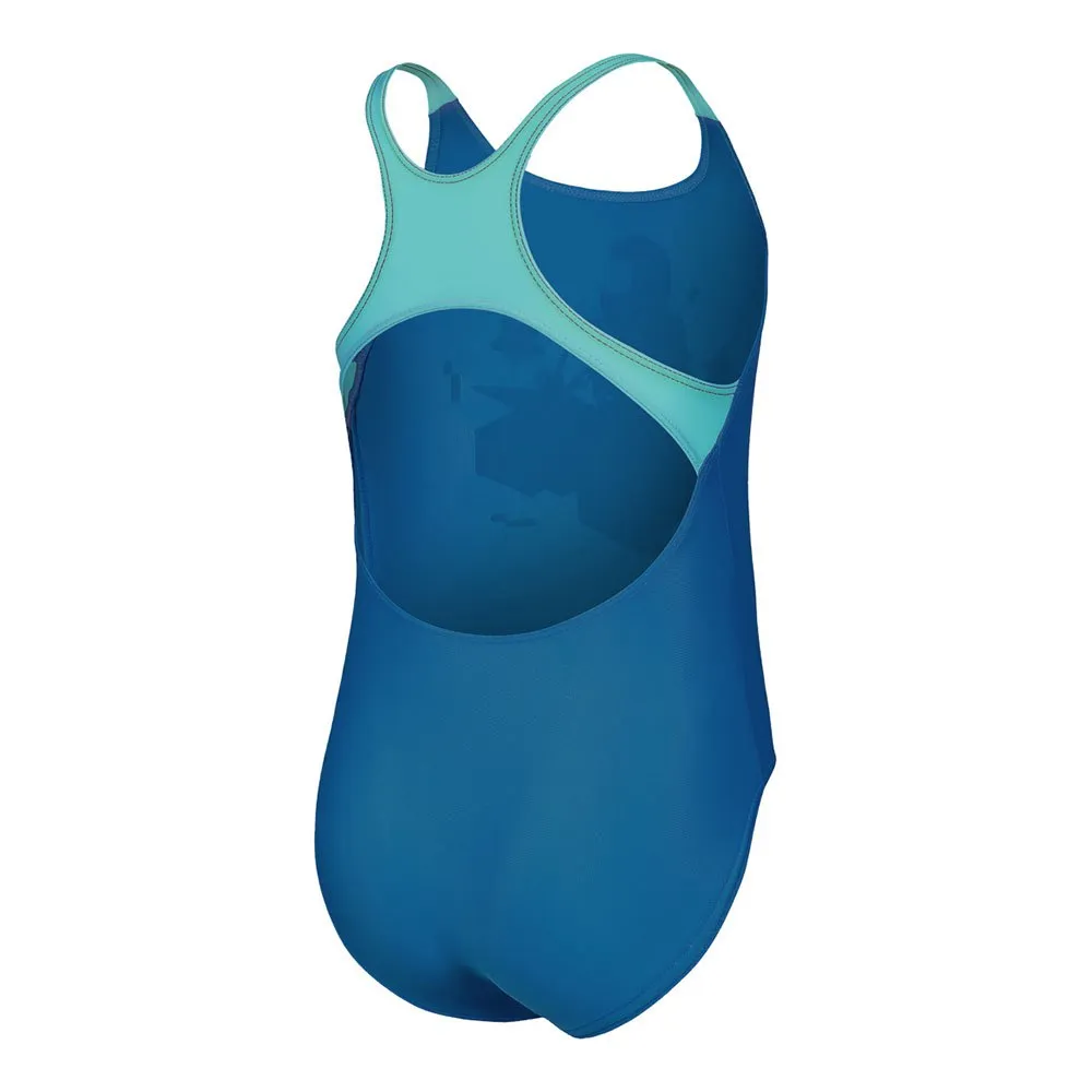 arena Game Swim Pro Back Baddräkt female, Blue china, 8-9Y