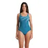 arena Giorgia Squared Back Baddräkt female, Green blue