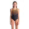 arena Kikko V Swim Pro Back Baddräkt female, Black / parrot, 6-7Y