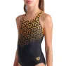 arena Kikko V Swim Pro Back Baddräkt female, Black / parrot, 6-7Y