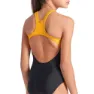 arena Kikko V Swim Pro Back Baddräkt female, Black / parrot, 6-7Y