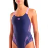 arena Lily Baddräkt female, Navy / orchid