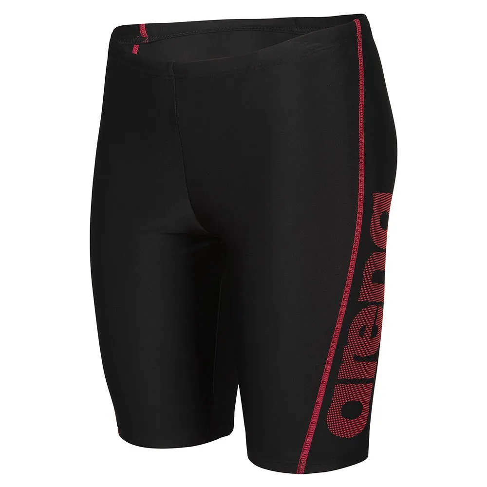 arena Logo R Jammer male, Black / fluo red, 8-9Y