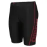 arena Logo R Jammer male, Black / fluo red, 8-9Y